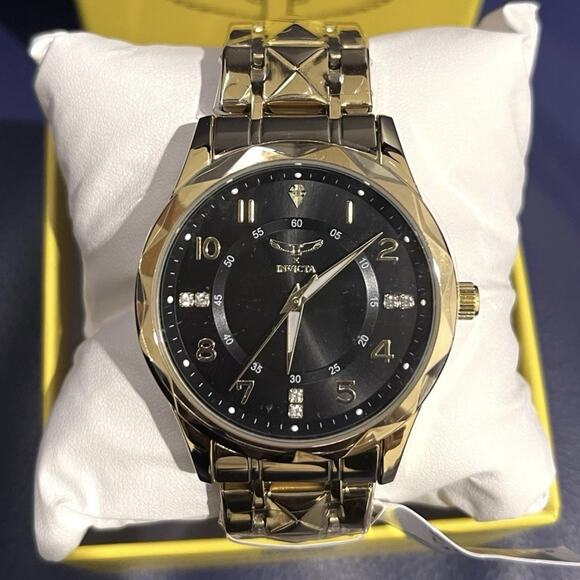 Invicta Specialty I by Invicta Mens Watch - 41mm Gold (69019)-BRAND NEW-IN BOX - Picture 8 of 13